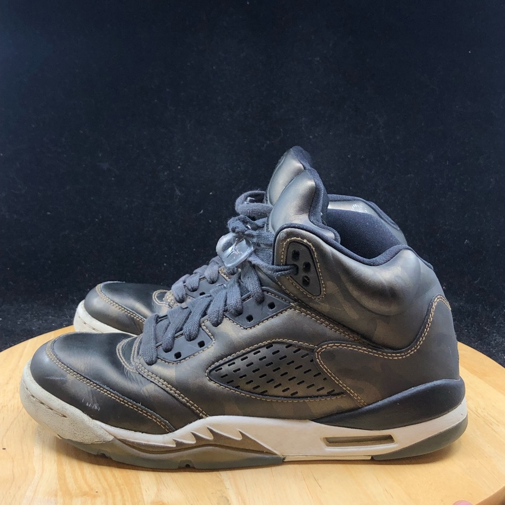 Nike Jordan 5 Retro Prem Heiress Camo GS Sneakers 6.5yY/ Womens Sz 8 919710-030 - Picture 7 of 10